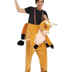 Reiter Auf Büffel Huckepack Kostüm