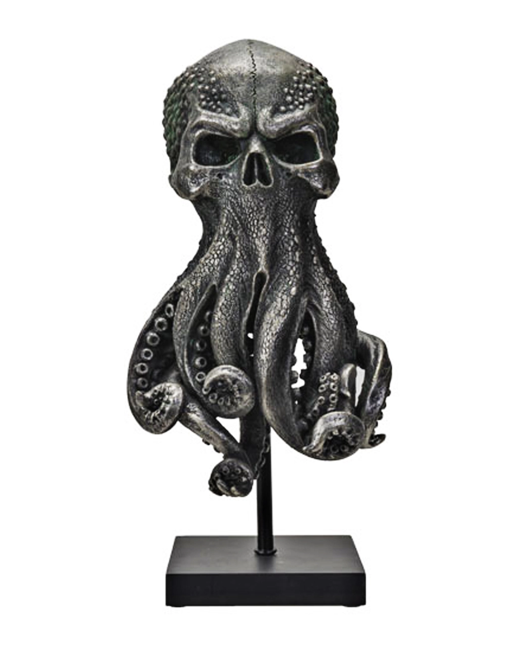Cthulhu Totenschädel Statue Auf Ständer 33cm
