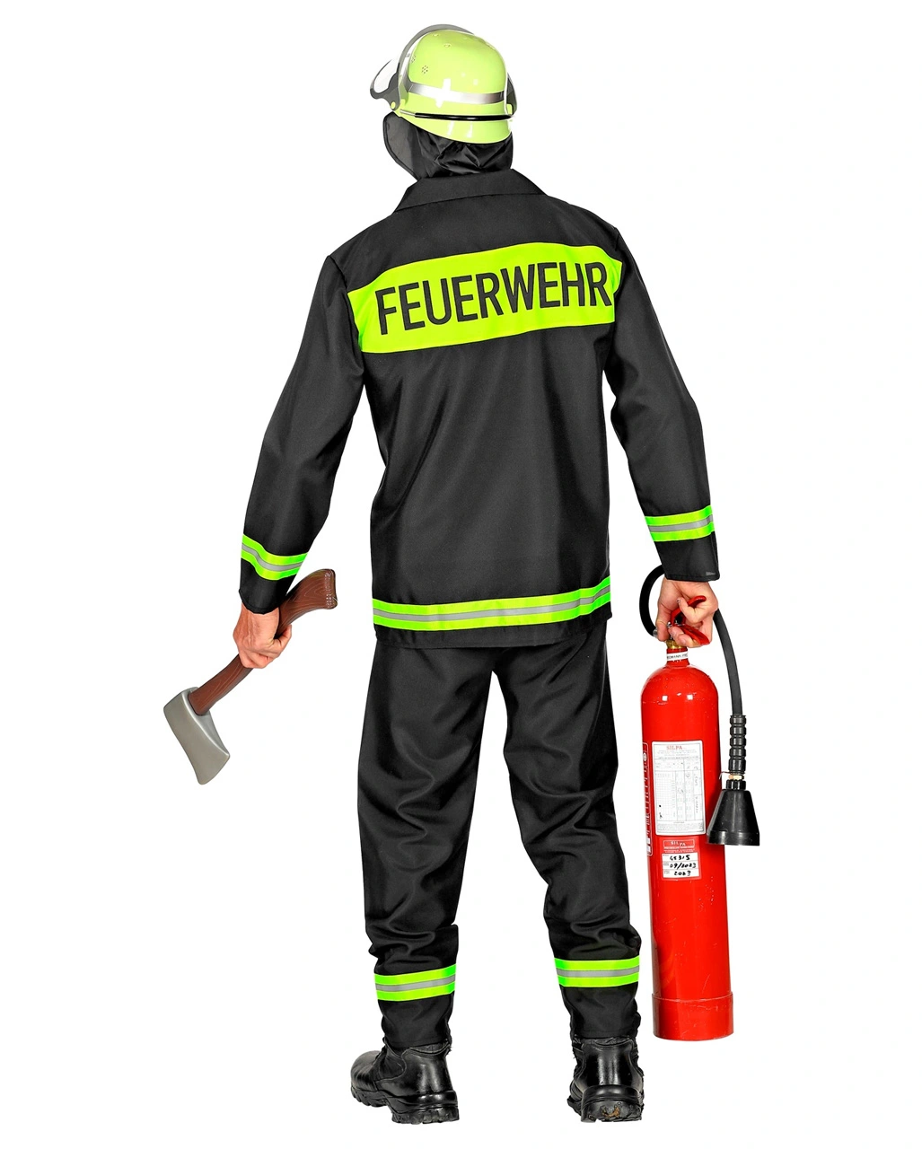 Feuerwehrmann Kostüm – Bild 2