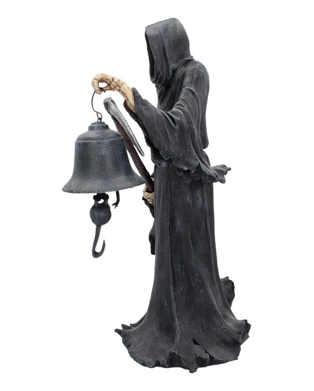 Sensenmann Mit Glocke Figur 40cm – Bild 2