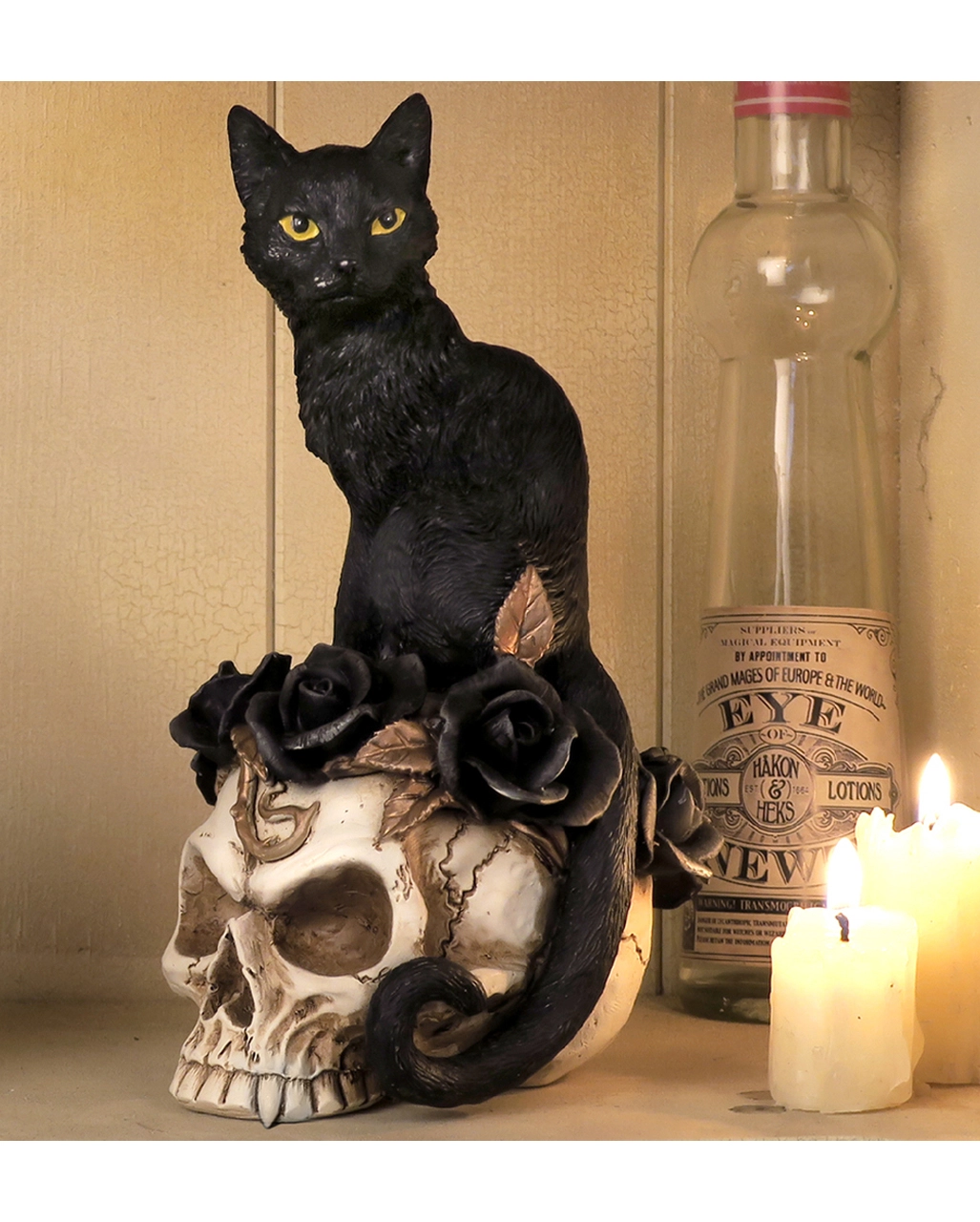 Grimalkins Katzengeist Dekofigur 18,5cm – Bild 2