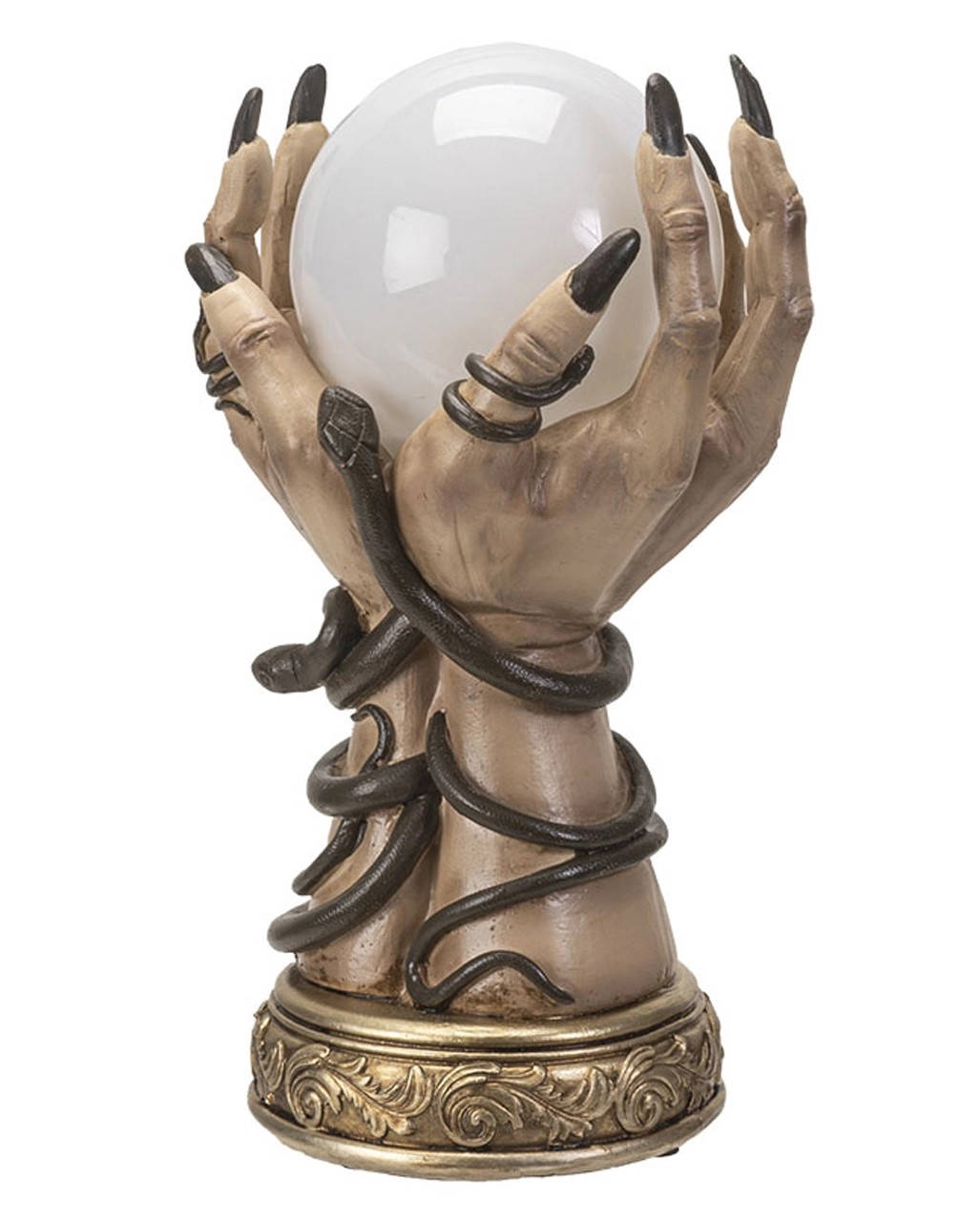 Wahrsagerin Hände Mit LED Kugel 27cm – Bild 4