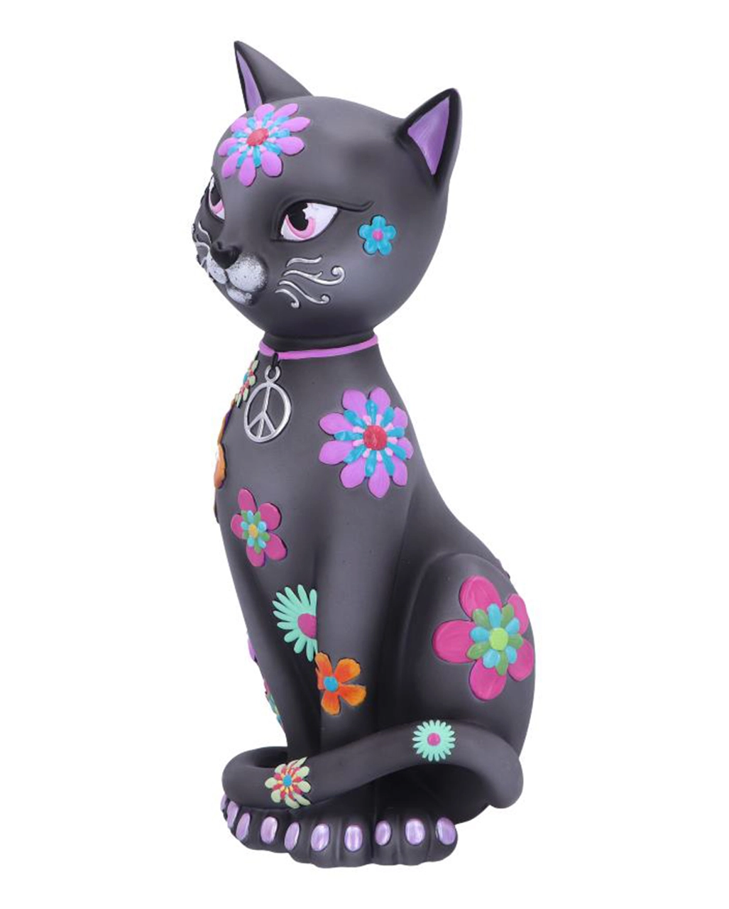 Fröhliche Katzenfigur 26cm – Bild 2