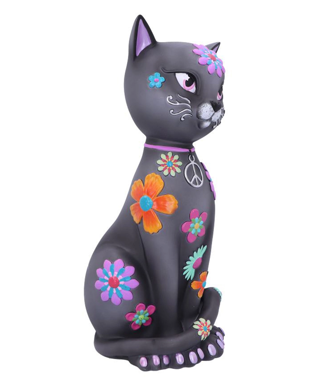 Fröhliche Katzenfigur 26cm – Bild 4