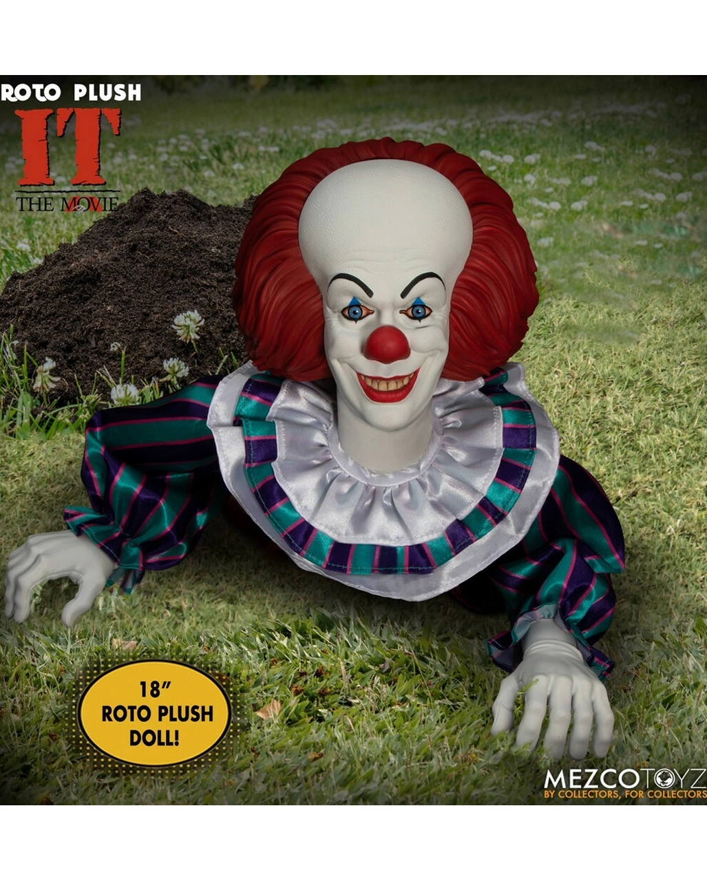 IT 1990: Pennywise Roto Plush Figur 45cm – Bild 3