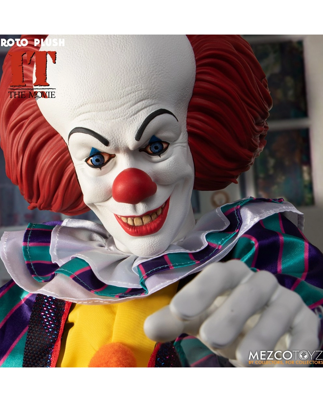 IT 1990: Pennywise Roto Plush Figur 45cm – Bild 4