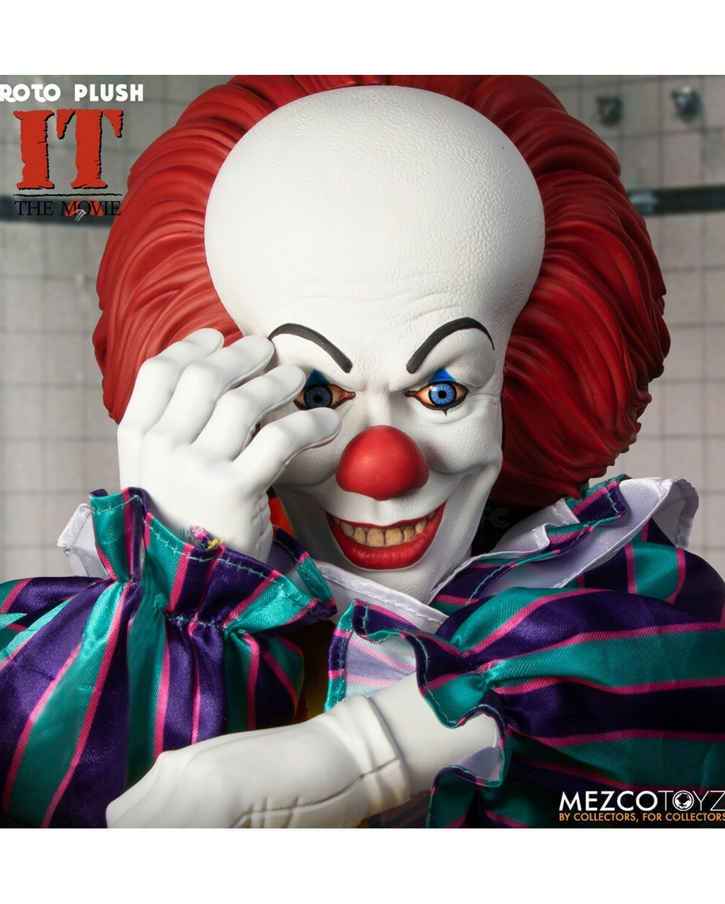 IT 1990: Pennywise Roto Plush Figur 45cm – Bild 6