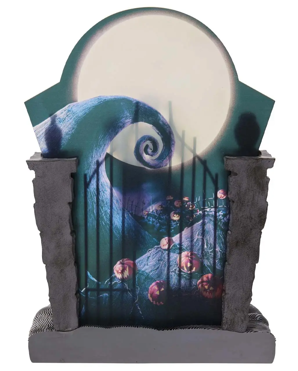 NBC - Jack & Sally Am Tor Figur Mit LED 22cm – Bild 5