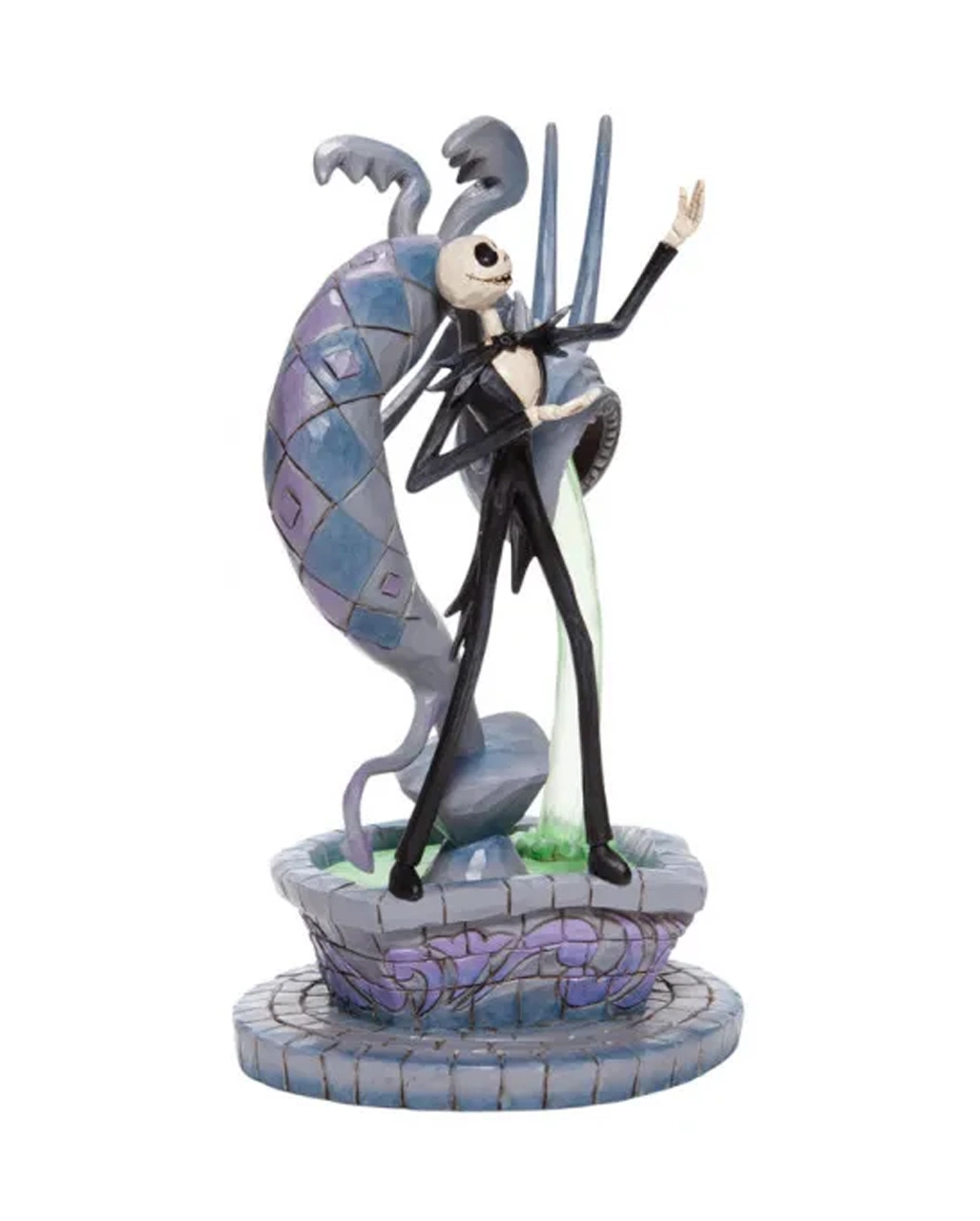 Jack Skellington Auf Dem Brunnen Figur 24cm – Bild 2