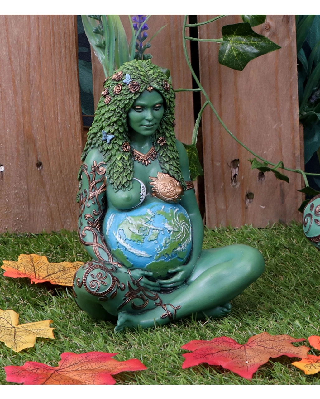 Himmlische Mutter Erde Figur 17,5cm – Bild 7