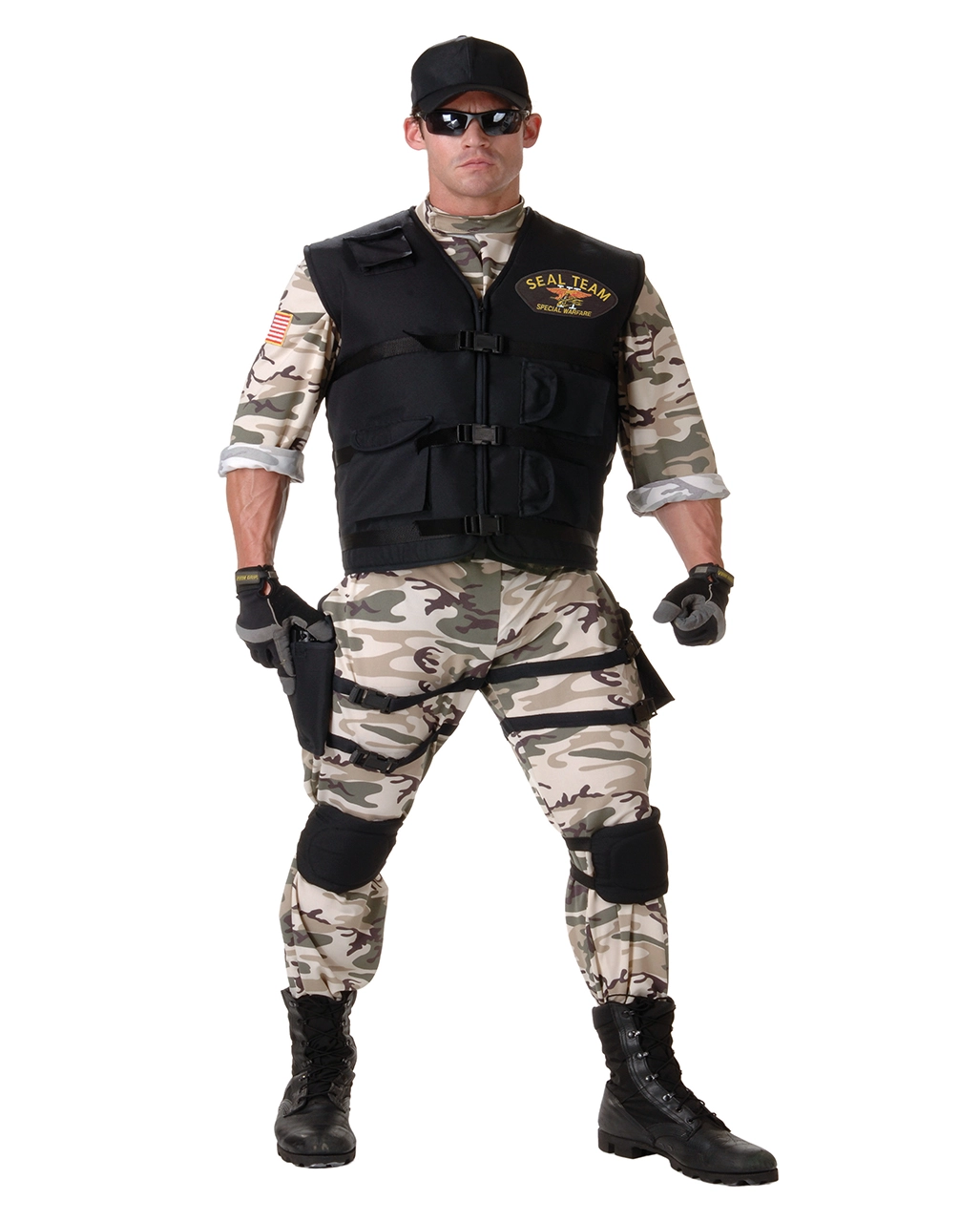 Navy SEAL Soldaten Kostüm XL/XXL