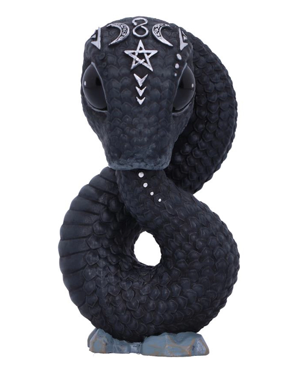 Okkulte Ouroboros Schlangen Statue 9,6cm