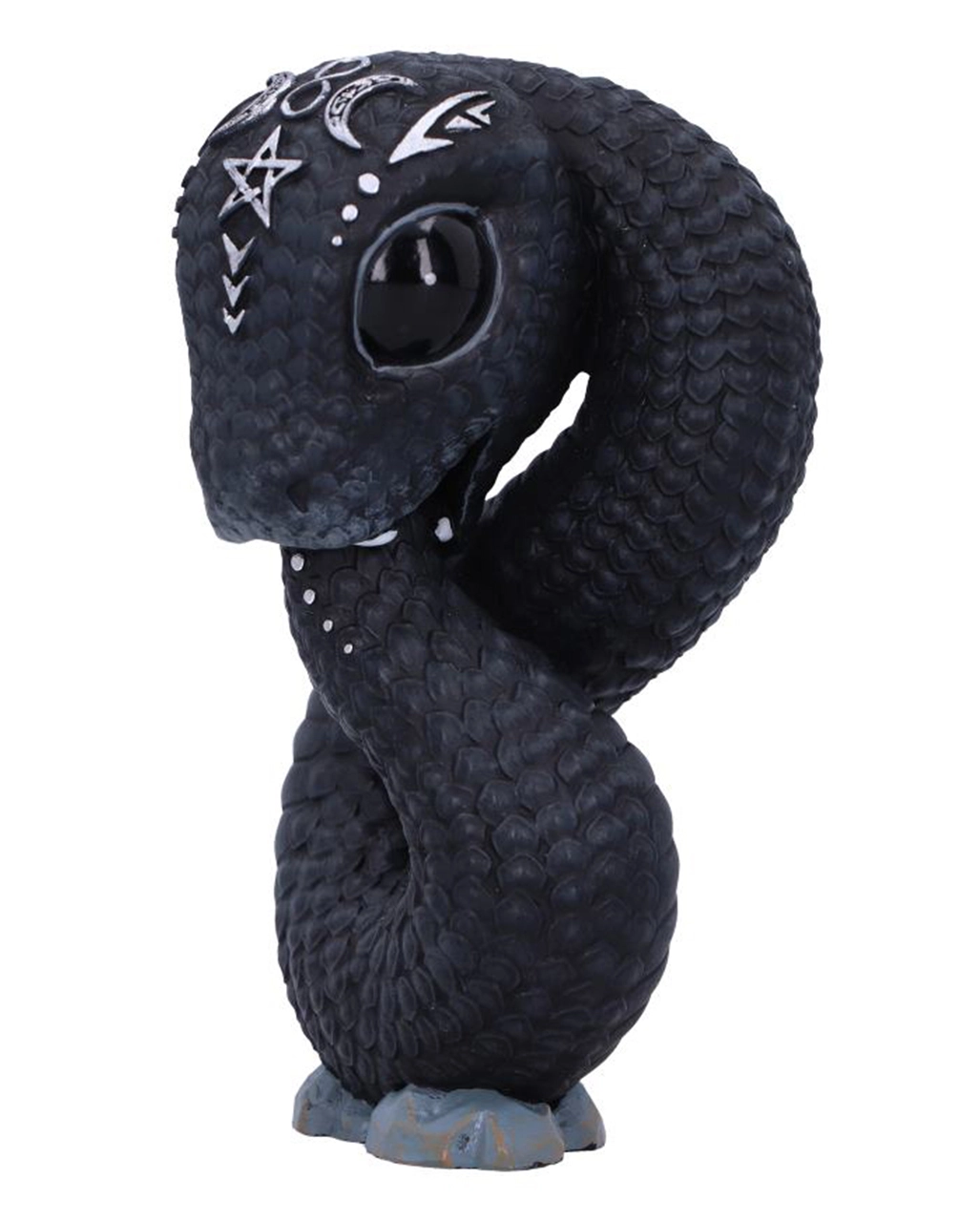 Okkulte Ouroboros Schlangen Statue 9,6cm – Bild 2