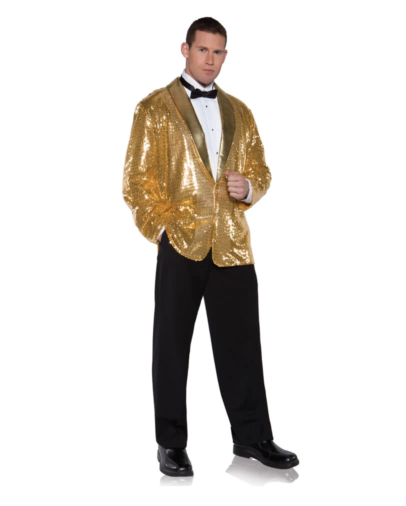Goldenes Pailletten Jacket