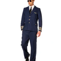Piloten Herrenkostüm Deluxe