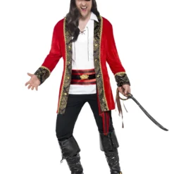 Seefahrer Kapitän Plus Size Kostüm