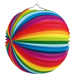 Rainbow Laterne 50cm Schwer Entflammbar