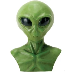 Grünes Alien Büste 9,5cm