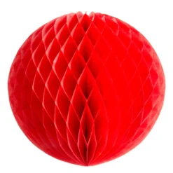 Roter Wabenball 30 Cm