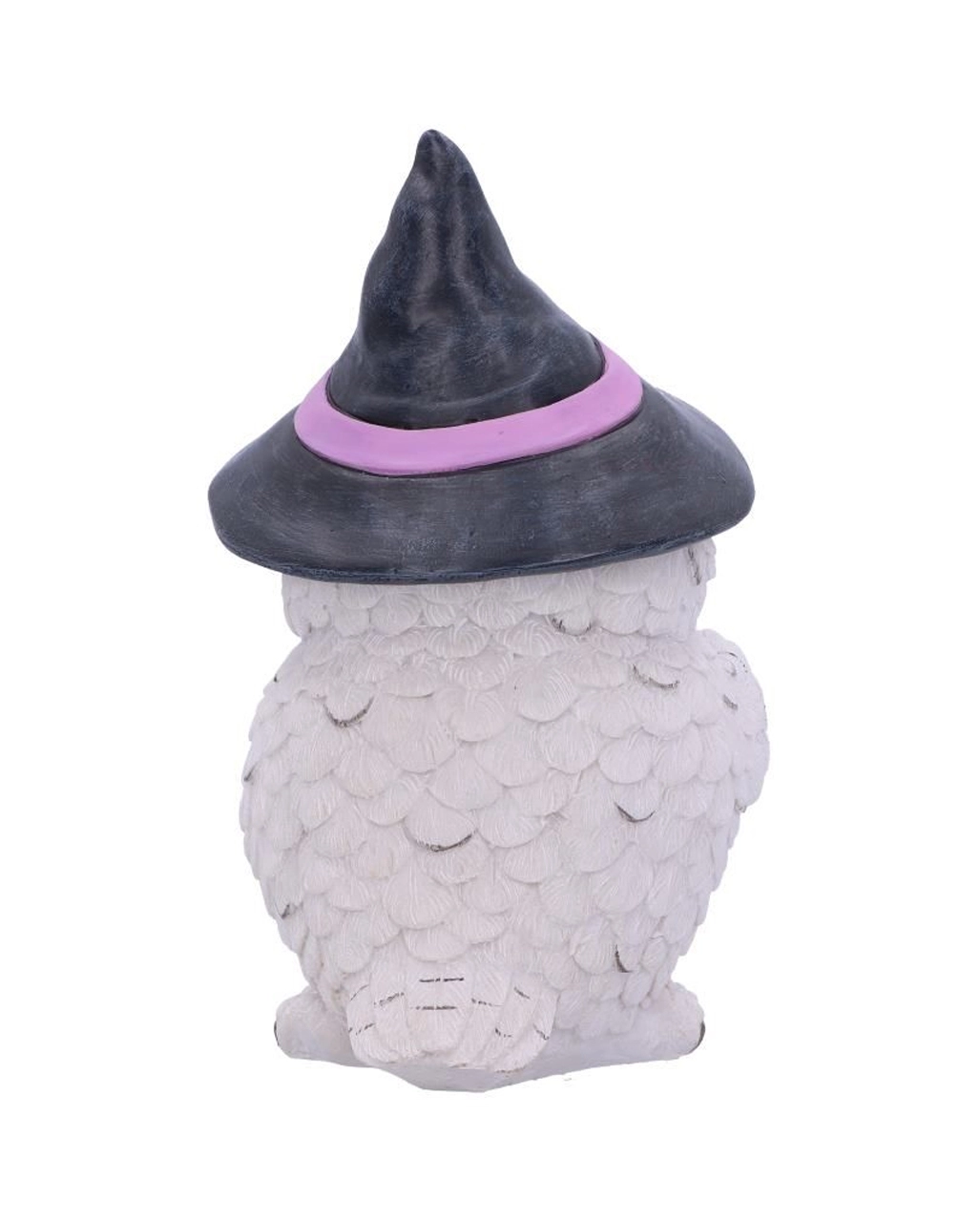 Zauberhafte Schneeeule Mit Hexenkessel – Bild 3