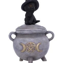 Hexenkätzchen Mit Hexenkessel Box 14cm