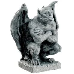Gargoyle Deimos Figur Mit Flügel