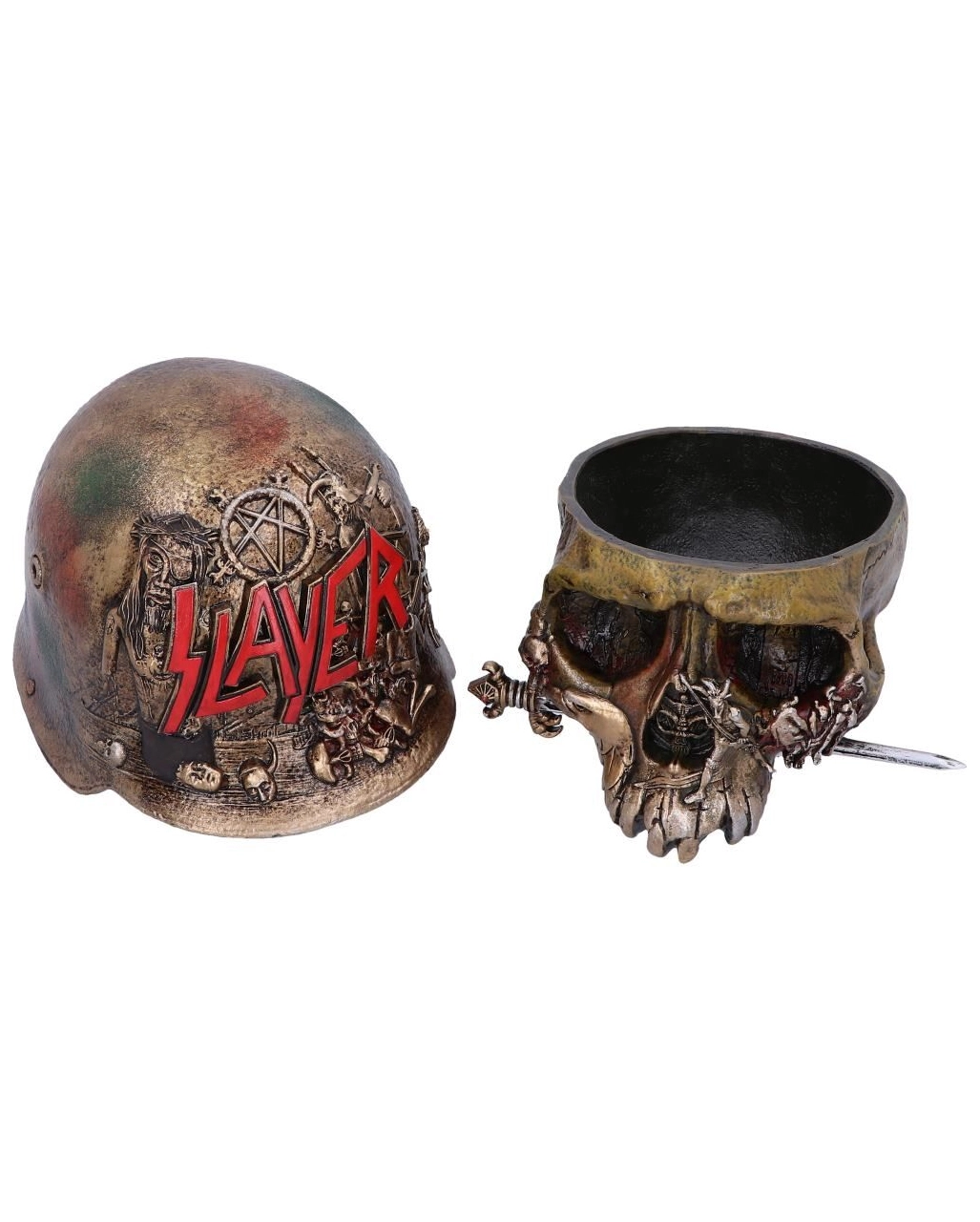 Slayer Totenschädel Aufbewahrungsbox 17,5cm – Bild 6
