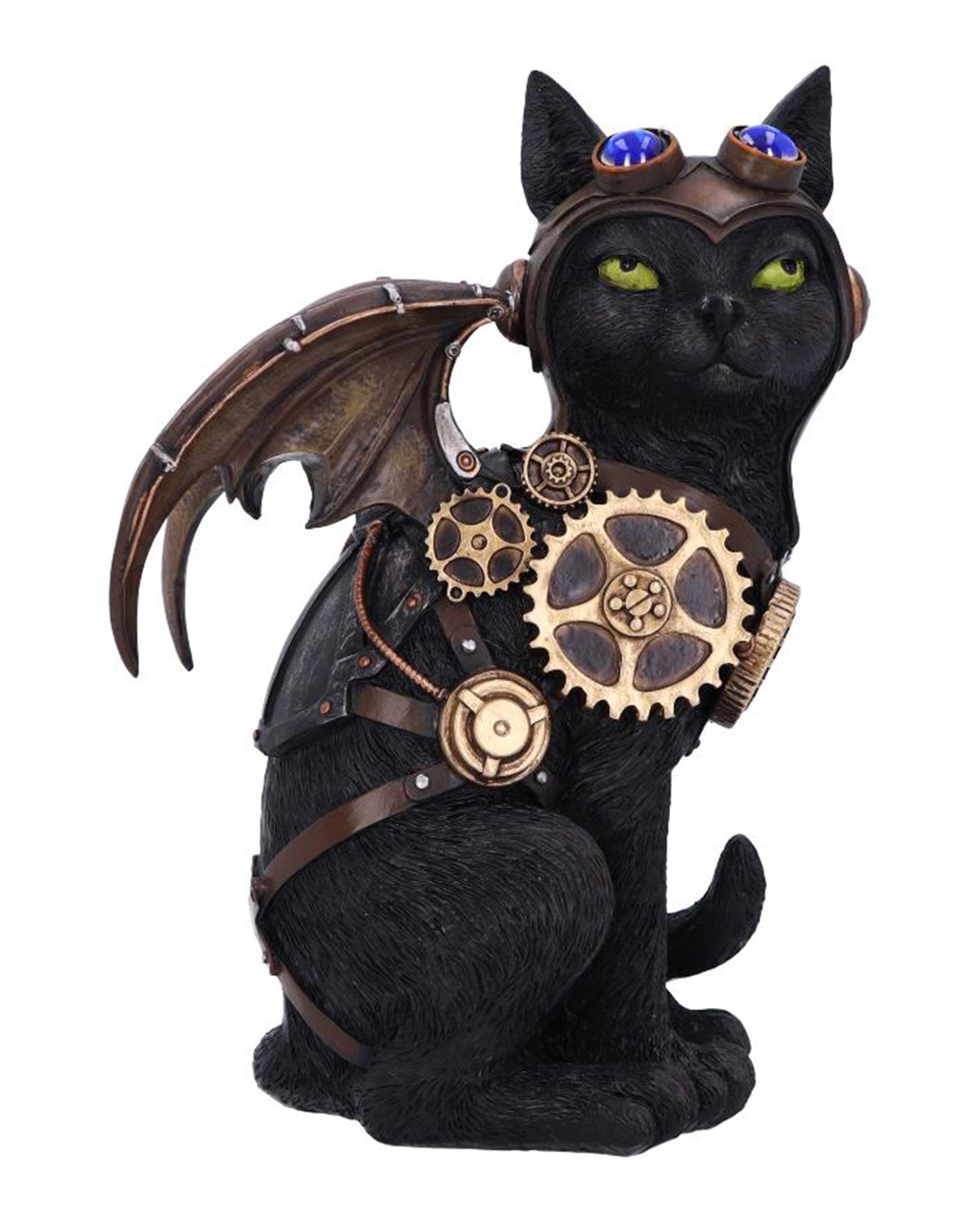 Feline Flight Steampunk Katzen Figur 22,7cm
