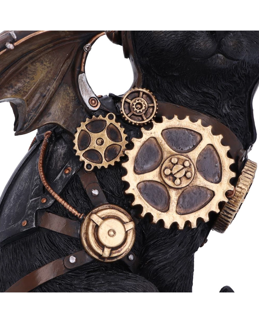 Feline Flight Steampunk Katzen Figur 22,7cm – Bild 6