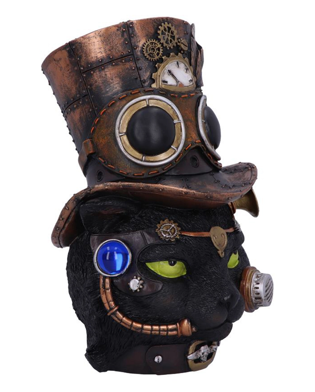 Felius Moog Steampunk Katzen Figur 28,8cm – Bild 2