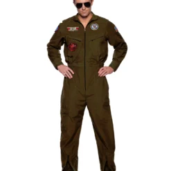 Navy Top Gun Kostümanzug Herren Jet Pilot