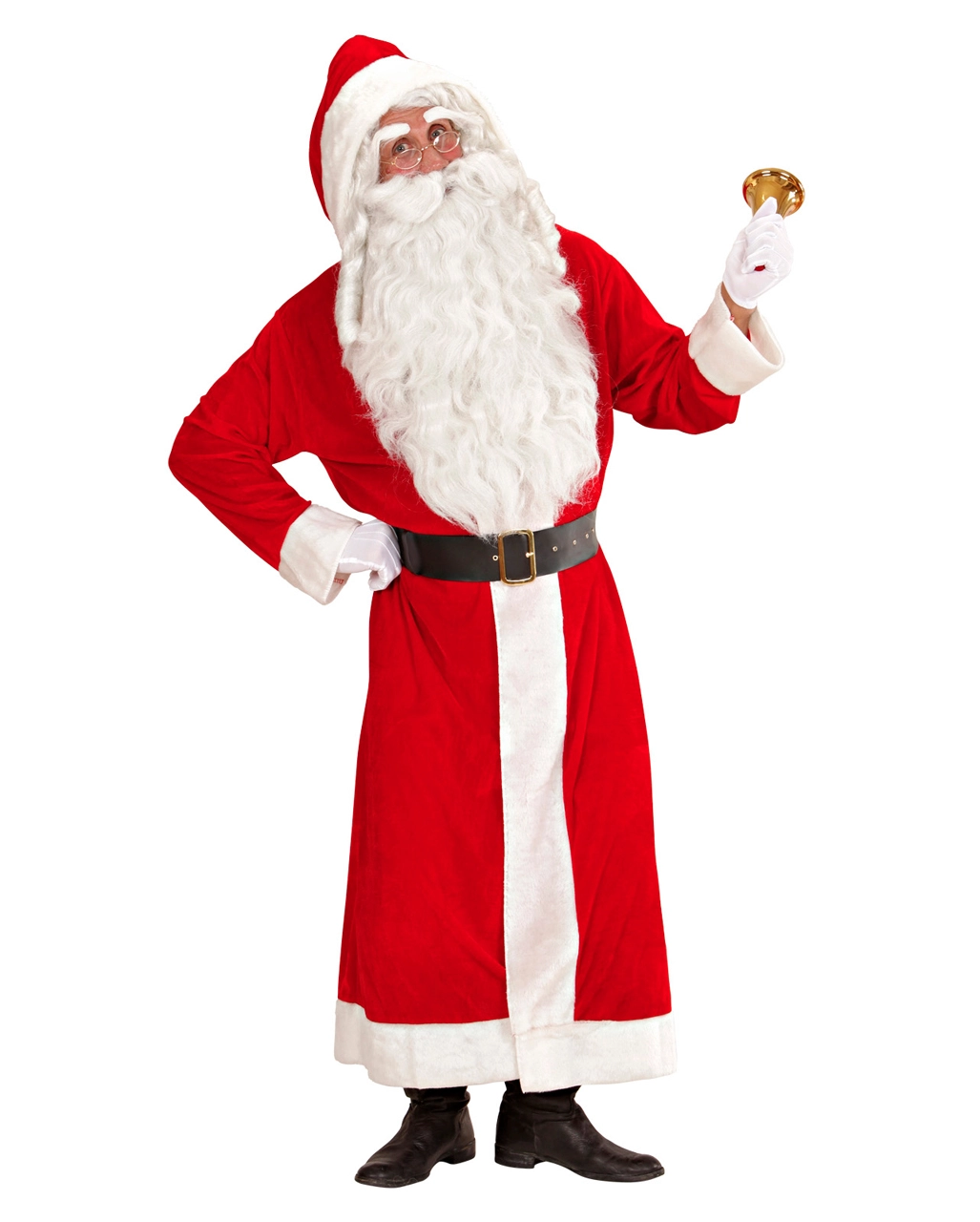 Weihnachtsmann Kostüm Mit Mantel – Bild 2