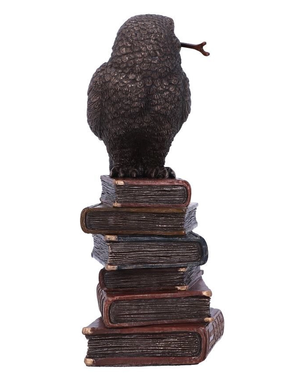 Zaubernde Eule Auf Bücherstapel 14cm – Bild 4